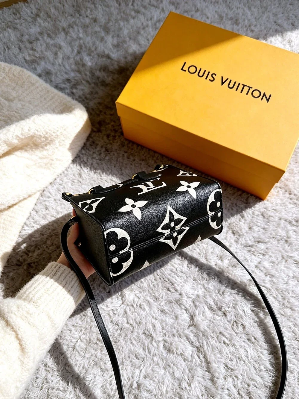 Louis Vuitton Monogram Empreinte Bicolor Black